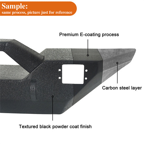 LandShaker 2003-2005 Ram 2500 Full Width Front Bumper w/ Skid Plate, Excluding Diesel Models lsg6461 9