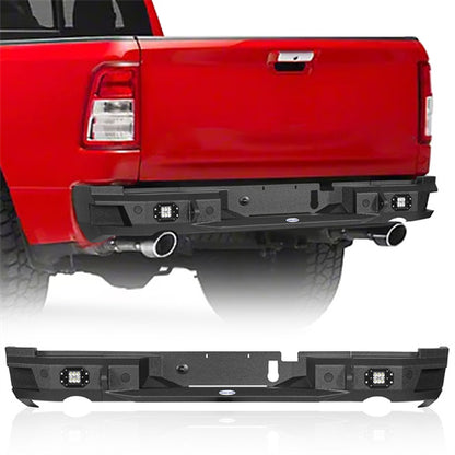 LandShaker 2019-2023 Ram 1500 Rear Bumper, Excluding 2019-2023 Ram 1500 Classic Models lsg6034 1