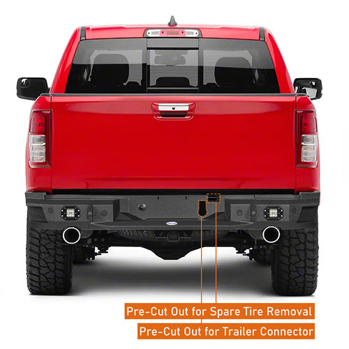 LandShaker 2019-2023 Ram 1500 Rear Bumper, Excluding 2019-2023 Ram 1500 Classic Models lsg6034 10