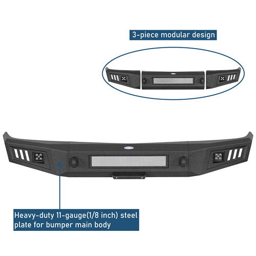 Aftermarket Front Bumper For 1992-1999 Chevy Suburban Tahoe/GMC Yukon - LandShaker4x4