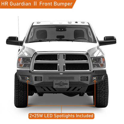 Aftermarket Guardian Ⅱ Front Bumper For 2010-2018 Ram 2500 3500 - LandShaker4x4