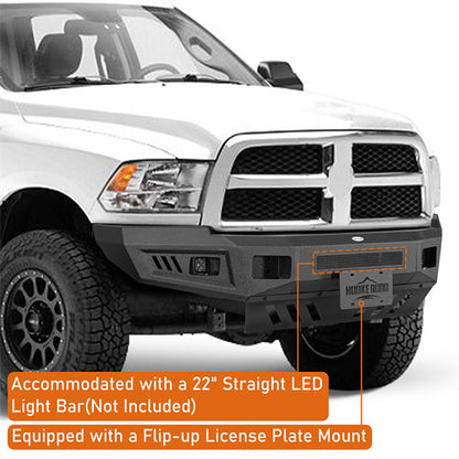 Aftermarket Guardian Ⅱ Front Bumper For 2010-2018 Ram 2500 3500 - LandShaker4x4