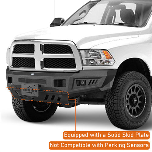 Aftermarket Guardian Ⅱ Front Bumper For 2010-2018 Ram 2500 3500 - LandShaker4x4