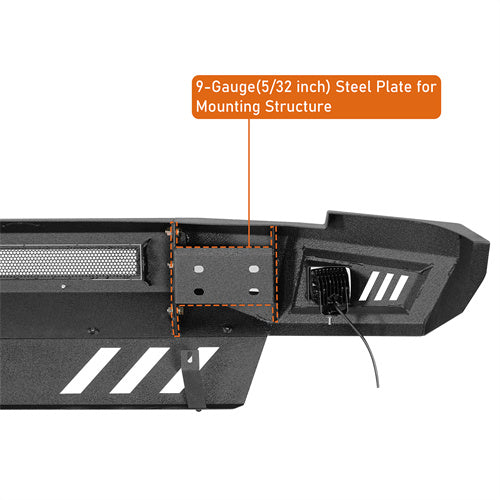 Aftermarket Guardian Ⅱ Front Bumper For 2010-2018 Ram 2500 3500 - LandShaker4x4