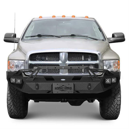 Aftermarket Front Bumper w/ LED Lights For 2003-2005 Ram 2500 - LandShaker-lsg6466-2