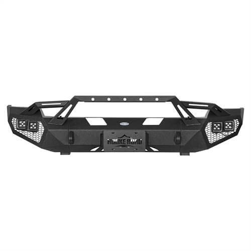 Aftermarket Front Bumper w/ LED Lights For 2003-2005 Ram 2500 - LandShaker-lsg6466-3