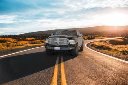 LandShaker Aftermarket Full Width Front Bumper w/ LED Spotlights for 2013-2018 Ram 1500, Excluding Rebel lsg6026s 4