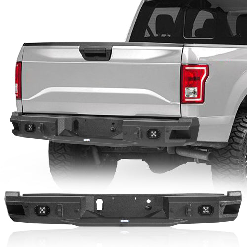 LandShaker Aftermarket Rear Bumper for 2018-2020 Ford F-150 , Excluding Raptor lsg8259  1