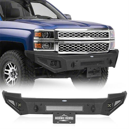 Aftermarket Guardian Ⅰ Front Bumper For 2014-2015 Chevy Silverado 1500 - LandShaker