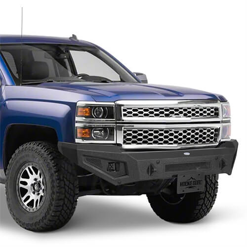 Aftermarket Guardian Ⅰ Front Bumper For 2014-2015 Chevy Silverado 1500 - LandShaker