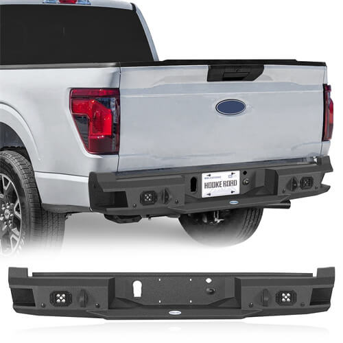 Aftermarket Rear Bumper For 2021-2024 Ford F-150(Excluding Raptor & Tremor)