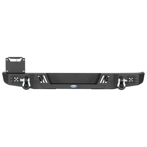 Aftermarket Rear Bumper w/ LED Lights For 1976-1986 Jeep CJ-5 CJ-7 CJ-8 Scrambler - LandShaker4x4