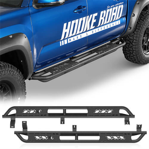 Aftermarket Side Step Bars For 2005-2023 Toyota Tacoma Double Cab - LsndShaker