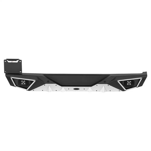 Road Trip Aluminum Rear Bumper For 2018-2024 Jeep Wrangler JL - LandShaker-lsg3068-3