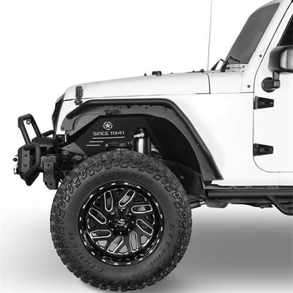 Aluminum Front Inner Fender Liners For 2007-2018 Jeep Wrangler JK -LandShaker