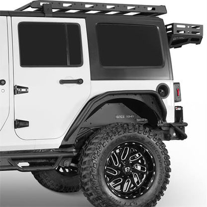 Aluminum Rear Inner Fender Liners For 2007-2018 Jeep Wrangler JK - LandShaker