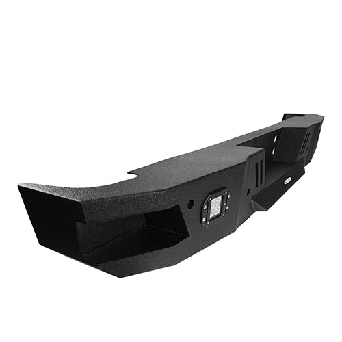 Chevrolet Silverado Rear Bumper w/LED Floodlights for 2007-2018 Chevy Silverado 1500 - LandShaker 4x4 LSG.9025 8