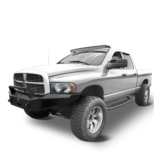 03-05 Ram 2500 Full Width Front Bumper w/ Winch Plate (Excluding Diesel Models) - LandShaker