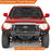 Earthshaker Front Bumper w/ Winch Plate & 4 LED Spot Lights For 2005-2011 Toyota Tacoma - Ultralisk4x4 -lsg4030s-4