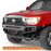 Earthshaker Front Bumper w/ Winch Plate & 4 LED Spot Lights For 2005-2011 Toyota Tacoma - Ultralisk4x4 -lsg4030s-5