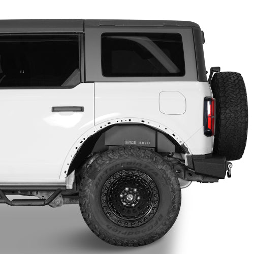 LandShaker 2021-2023 Ford Bronco Rear Inner Fender Liners, Excluding Raptor lsg8915s  2