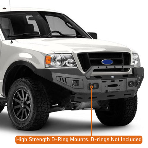 LandShaker Ford F-150  Front Bumper w/ Winch Plate for 2004-2008 Ford F-150 lsg8006 8