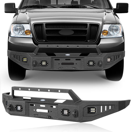 LandShaker Ford F-150 Full Width Front Bumper for 2004-2008 Ford F-150 lsg8005 1