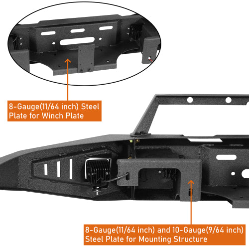 LandShaker Ford F-150 Full Width Front Bumper for 2004-2008 Ford F-150 lsg8005 7