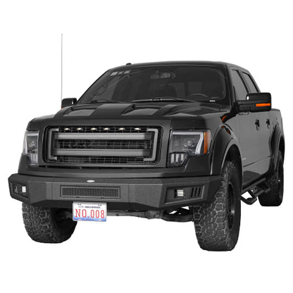 LandShaker Ford F-150 Full Width Front Bumper for 2009-2014 Ford F-150, Excluding Raptor lsg8212s 2