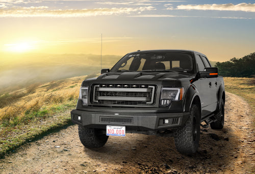 LandShaker Ford F-150 Full Width Front Bumper for 2009-2014 Ford F-150, Excluding Raptor lsg8212s 4