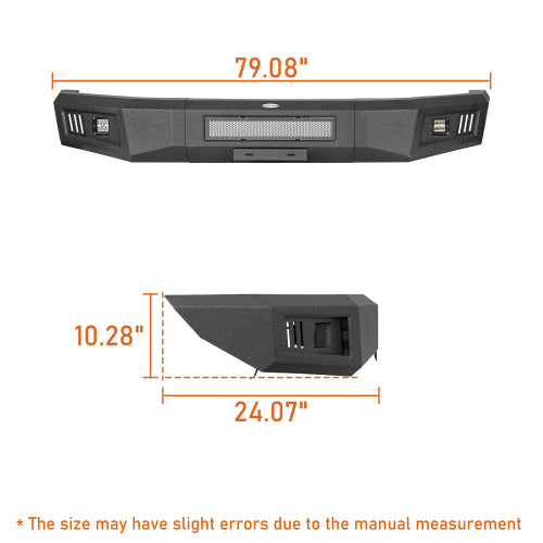 LandShaker Ford F-150 Full Width Front Bumper for 2009-2014 Ford F-150, Excluding Raptor lsg8212s 6