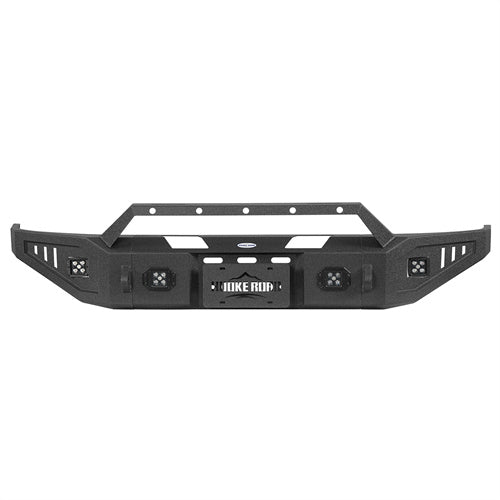 Aftermarket Front Bumper w/ LED Spotlights For 1992-1996 Ford Bronco F-150 F-250 F-350 - LandShaker4x4