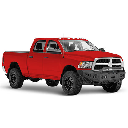 Full-Width Front Bumper w/ Winch Plate & LED Spotlights (10-18 Ram 2500) - LandShaker