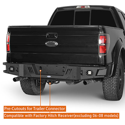 Ford F-150 Front Bumper & Rear Bumper Back Bumper for 2009-2014 Ford F-150  - LandShaker 4x4 LSG.8202+8204 10