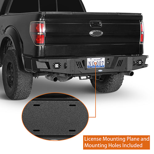 Ford F-150 Front Bumper & Rear Bumper Back Bumper for 2009-2014 Ford F-150  - LandShaker 4x4 LSG.8202+8204 13