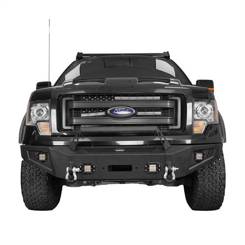 Ford F-150 Front Bumper & Rear Bumper Back Bumper for 2009-2014 Ford F-150  - LandShaker 4x4 LSG.8202+8204 4