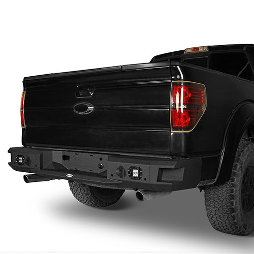 Ford F-150 Full Width Front Bumper & Rear Bumper for 2009-2014 Ford F-150  - LandShaker 4x4 LSG.8201+8203 10