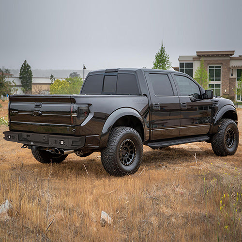 Ford F-150 Full Width Front Bumper & Rear Bumper for 2009-2014 Ford F-150  - LandShaker 4x4 LSG.8201+8203 7