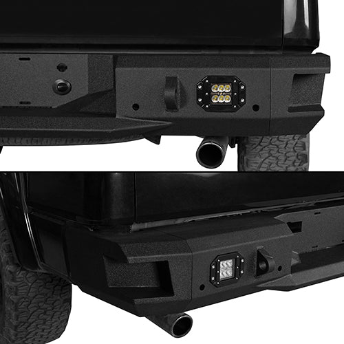 Ford F-150 Full Width Front Bumper & Rear Bumper for 2009-2014 Ford F-150  - LandShaker 4x4 LSG.8201+8203 9