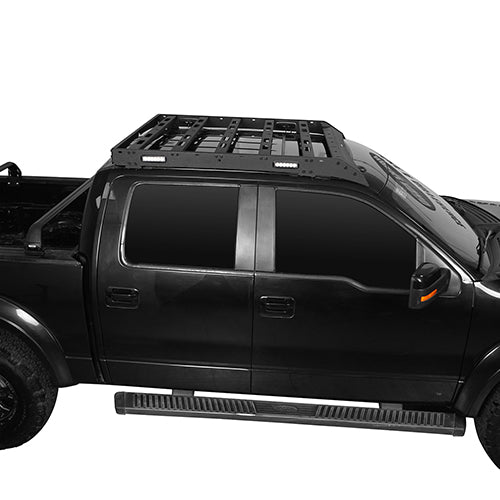 Front Bumper / Rear Bumper / Roof Rack for 2009-2014 F-150 SuperCrew,Excluding Raptor - LandShaker  LSG.8205+8202+8204 13