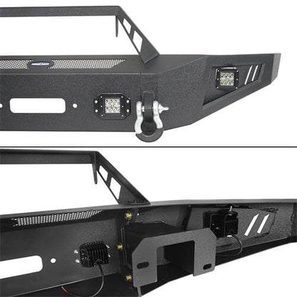 Front Bumper / Rear Bumper / Roof Rack for 2009-2014 F-150 SuperCrew,Excluding Raptor - LandShaker  LSG.8205+8202+8204 22