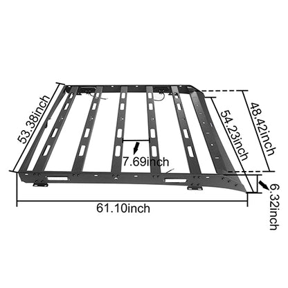 Front Bumper / Rear Bumper / Roof Rack for 2009-2014 F-150 SuperCrew,Excluding Raptor - LandShaker  LSG.8205+8202+8204 33