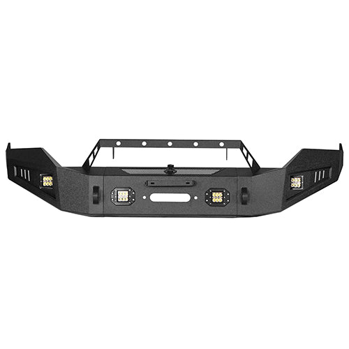 Front Bumper / Rear Bumper / Roof Rack Luggage Carrier for 2013-2018 Dodge Ram 1500 Crew Cab & Quad Cab,Excluding Rebel - LandShaker 4x4 LSG.6001+6005+6004 23