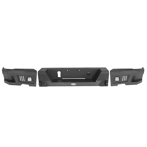 Front Bumper / Rear Bumper / Roof Rack Luggage Carrier for 2013-2018 Dodge Ram 1500 Crew Cab & Quad Cab,Excluding Rebel - LandShaker 4x4 LSG.6001+6005+6004 31