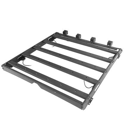 Front Bumper / Rear Bumper / Roof Rack Luggage Carrier for 2013-2018 Dodge Ram 1500 Crew Cab & Quad Cab,Excluding Rebel - LandShaker 4x4 LSG.6001+6005+6004 34