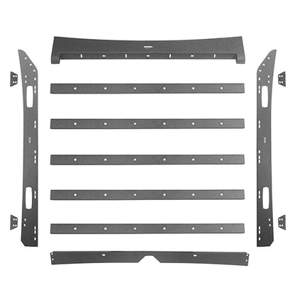 Front Bumper / Rear Bumper / Roof Rack Luggage Carrier for 2013-2018 Dodge Ram 1500 Crew Cab & Quad Cab,Excluding Rebel - LandShaker 4x4 LSG.6001+6005+6004 37