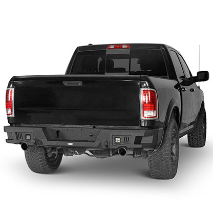 Front Bumper / Rear Bumper / Roof Rack Luggage Carrier for 2013-2018 Dodge Ram 1500 Crew Cab & Quad Cab,Excluding Rebel - LandShaker 4x4 LSG.6001+6005+6004 6