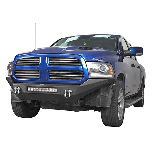 Front Bumper / Rear Bumper / Roof Rack Luggage Carrier for 2013-2018 Dodge Ram 1500 Crew Cab & Quad Cab,Excluding Rebel - LandShaker 4x4 LSG.6000+6005+6004 4