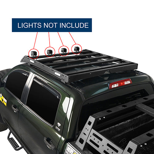 Front Bumper / Rear Bumper / Roof Rack for 2007-2013 Toyota Tundra Crewmax - LandShaker 4x4 LSG.5200+5206+5202 11