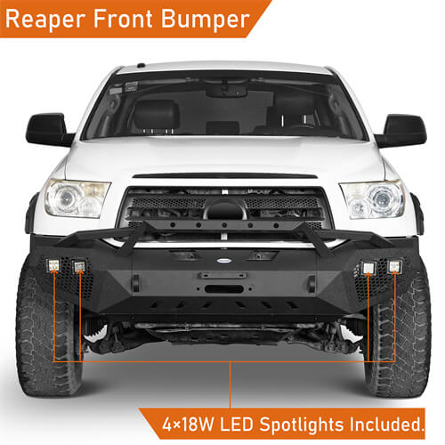 Front Bumper / Rear Bumper / Roof Rack for 2007-2013 Toyota Tundra Crewmax - LandShaker 4x4 LSG.5200+5206+5202 13